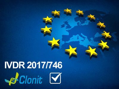 Clonit obtains EU 2017/746 Regulation on In Vitro Diagnostic Medical Devices Certification